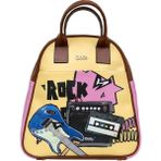 Dogo Kadın Vegan Deri Sarı Sırt Çantası - Rock On Tasarım - STN - Çok - Renkli