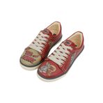 Dogo Kadın Vegan Deri Turuncu Sneakers - Warner Bros Tom ve Jerry Tasarım