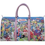Dogo Unisex Vegan Deri Mavi Seyahat Çantası - Warner Bros Dc Villains Tasarım - STN - Multi
