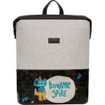 Dogo Unisex Vegan Gri Sırt Çantası - Dynamic Spirit Tasarım - STN - Çok - Renkli