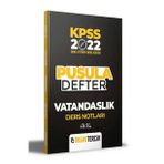 Doğru Tercih 2022 KPSS Vatandaslik Pusula Defter Ders Notları