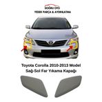 DOĞRU TİCARET AUTO PARTS Toyota Corolla Ön Far Yıkama Kapağı Sağ-Sol Takım 2010-2013
