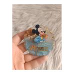 Doğrukan Hediyelik 10 Adet Mavi Oturan Mickey Mouse Mavi Epoksili Magnet Yenidoğan Hediyelikler