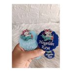 Doğrukan Hediyelik 10 Adet Uçakta Ayıcıklı Pleksi Magnet Hediyelik Yenidoğan Doğum Günü Mevlüt Hediyelikleri