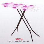 Doğrular Eko Class Çok Renkli Pamuk Kumaşlı Ütü Masası