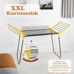 Doğrular Fortune Katlanır Çamaşır Kurutucu Hafif Dayanıklı Metal 25 Metre Asma Kapasitesi