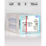 Doğsan S3183 Ipek 4/0 18 3/8 Keskin (▼) 75CM Ipek Emilemeyen Iplik 12 Ad./pkt