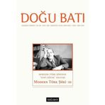 Doğu Batı Düşünce Dergisi Yıl: 26 Sayı: 106 - Modern Türk Şiiri 3