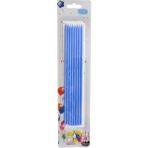 Doğum Günü Pasta Mumu Pastel 15 CM - 10'lu Mavi