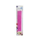 Doğum Günü Pasta Mumu Pastel 15 CM - 10'lu Pembe