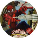 Doğum Günü Tabak Spider Man Tabak 8 Li Karton Tabak