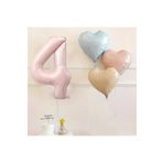 Doğum Günü Ve Parti Süslemeleri Için Yaş Balon Set, 4