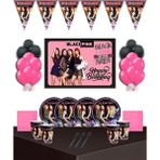 Doğumgünüparti Blackpink Afişli 24 Kişilik Doğum Günü Parti Süsleri Malzemeleri Seti