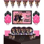 Doğumgünüparti Blackpink Afişli 32 Kişilik Doğum Günü Parti Süsleri Malzemeleri Seti