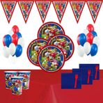 Doğumgünüparti Süper Mario 40 Kişilik Doğum Günü Parti Süsleri Malzemeleri Seti