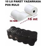 Doğuş 56X16 Yazarkasa Pos Rulosu 5 Paket