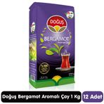 Doğuş Bergamot Aromalı Çay 1 Kg 12 Paket