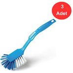 Doğuş Bulaşık Ve Lavabo Fırçası - 3 Adet (29005) Çok Renkli