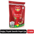 Doğuş Karadeniz Tiryaki Demlik Poşet Çay 25X40 gr 3 Paket