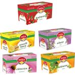 Doğuş Kış Çayları Serisi (Zencefil LIMON-IHLAMUR-ADAÇAYI-KUŞBURNU-EKINEZYA)5X20'LI