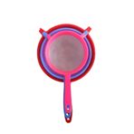 Doğuş Mutfak Plastik Süt Süzgeci 14-17-20 Cm Süzgeç 3 Lü Set