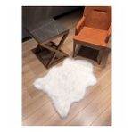 Doğuş Peluş Apost Tek Kafa Beyaz Post 100x150 cm Salon Halı