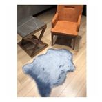 Doğuş Peluş Apost Tek Kafa Gri Post 75X100 cm Salon Halı