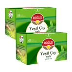 Doğuş Yeşil Çay Sade 20 Süzen Poşet (30 Gr), 2 Adet - 1
