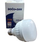 Doğusan LED Torch Ampul 20 Watt Beyaz Işık