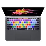 Dogxiong Adobe Photoshop Kısayollar Klavye Kılıfı MacBook Pro 14 16 M1 M2 MacBook Pro 13 15 Dokunmatik Bar İnç (A1989/A1706, A1990/A1707) 2018 2018 2019 2020 2021 2 2 21 2 için 022