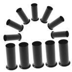 DOITOOL 15 Adet Kristal avize kablosu masa lambası lambasi zamanı Sarkan abajur Mum kapakları Aydınlatma aksesuarları aydınlatma parçaları asılı lamba aksesuarları lamba tüpü Metal Black