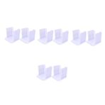 DOITOOL 4 Set Dilimleyici Ekmek Yapma Aracı Tost Kesme Kılavuzu Ekmek Dilimleme Makinası Ekmek Rehberi Tost Makinesi Ekmek Kazıyıcı Aracı Tost Kesici Karın Kası Lavender 2 Adet*4