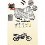 Dokaca Gri Arka Çanta Uyumlu Mondial X-Treme Moto Cross Uyumlu Motor Brandası, Koruyucu Örtü