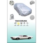 Dokaca Gri Ford Mustang 1 Uyumulu Oto Branda, Araba Brandası, Koruyucu Örtü