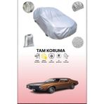 Dokaca Gri Ford Mustang 1972 - 1973 Uyumulu Oto Branda, Araba Brandası, Koruyucu Örtü