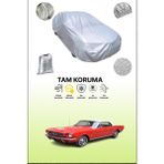 Dokaca Gri Ford Mustang Convertible 1 Uyumulu Oto Branda, Araba Brandası, Koruyucu Örtü