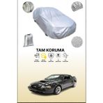 Dokaca Gri Ford Mustang Convertible 2004 - 2008 Uyumulu Oto Branda, Araba Brandası, Koruyucu Örtü