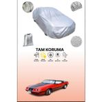 Dokaca Gri Ford Mustang Convertible 3 Uyumulu Oto Branda, Araba Brandası, Koruyucu Örtü