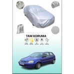 Dokaca Gri Honda Logo Uyumulu Oto Branda, Araba Brandası, Koruyucu Örtü