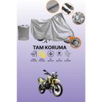 Dokaca Gri Kilit Uyumlu Arora CR250 Uyumlu Motor Brandası, Koruyucu Örtü