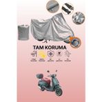 Dokaca Gri Kilit Uyumlu Arora Mojito 125 Uyumlu Motor Brandası, Koruyucu Örtü