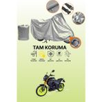 Dokaca Gri Kilit Uyumlu Arora mt 125 Uyumlu Motor Brandası, Koruyucu Örtü