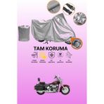 Dokaca Gri Kilit Uyumlu Harley-Davidson Heritage Softail Classic Flstcı Uyumlu Motosiklet Brandası