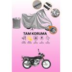 Dokaca Gri Kilit Uyumlu Kanuni Breton 125 Uyumlu Motor Brandası, Koruyucu Örtü