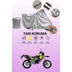 Dokaca Gri Kilit Uyumlu Kanuni Cross 150 Uyumlu Motor Brandası, Koruyucu Örtü