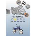 Dokaca Gri Kilit Uyumlu Kanuni Cross 250 Uyumlu Motor Brandası, Koruyucu Örtü