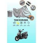 Dokaca Gri Kilit Uyumlu Kymco Agility 16+ 150 Uyumlu Motor Brandası, Koruyucu Örtü