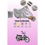 Dokaca Gri Kilit Uyumlu Kymco Aktiv 125 Uyumlu Motor Brandası, Koruyucu Örtü