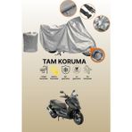 Dokaca Gri Kilit Uyumlu Kymco Dtx 250 Uyumlu Motor Brandası, Koruyucu Örtü