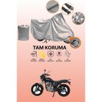 Dokaca Gri Kilit Uyumlu Mondial 125 Vulture I Uyumlu Motor Brandası, Koruyucu Örtü